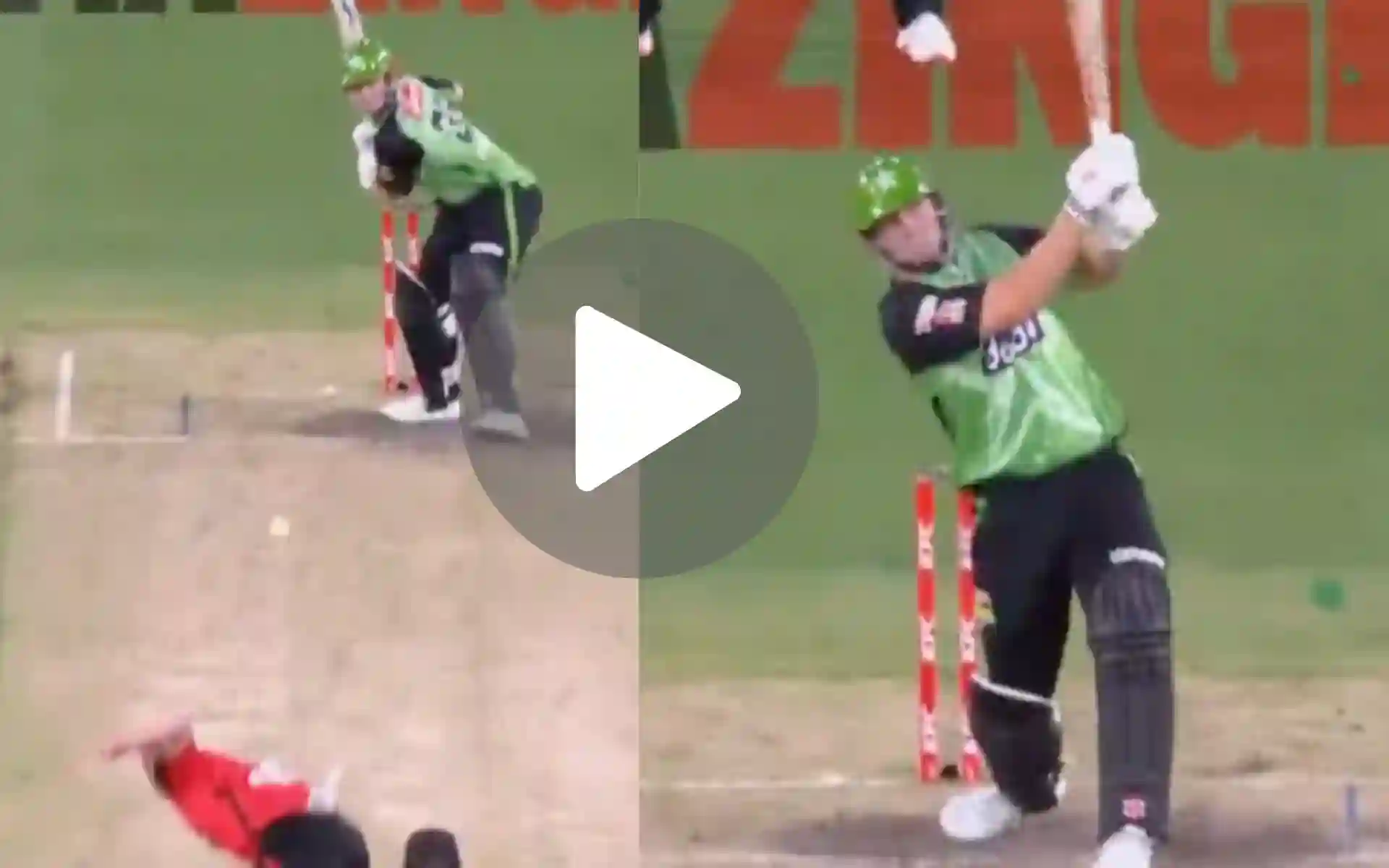 [Watch] 121 Metre Monstrous Six! Hilton Cartwright Launches One Out Of The Park In BBL